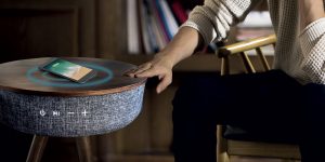 Dag Import cartonne sur le segment du cadeau d'affaires avec sa table enceinte Blaupunkt.